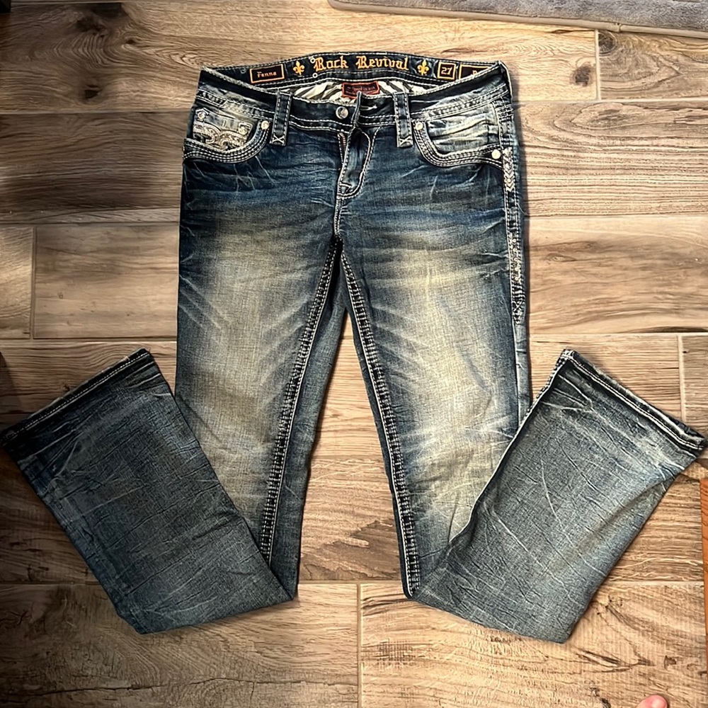 Rock revival boot cut jeans